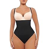 FeelinGirl Thong Shapewear Tummy Control Thongs for Women Seamless Faja Body Shaper Panties Shape Wear Underwear