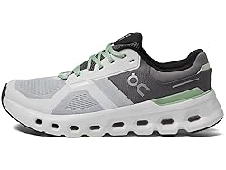On Men's Cloudrunner 2 Sneaker, Glacier/Sage, 7 Wide