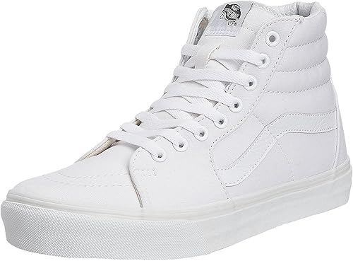 white high top vans amazon