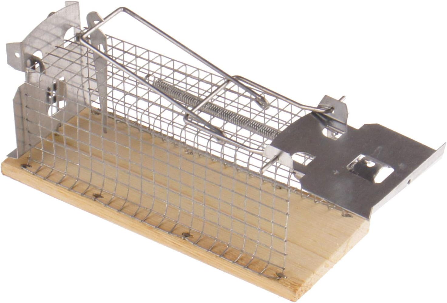 Mousetrap 15x6x6cm (LxWxH) Reliable humane trap with single entrance