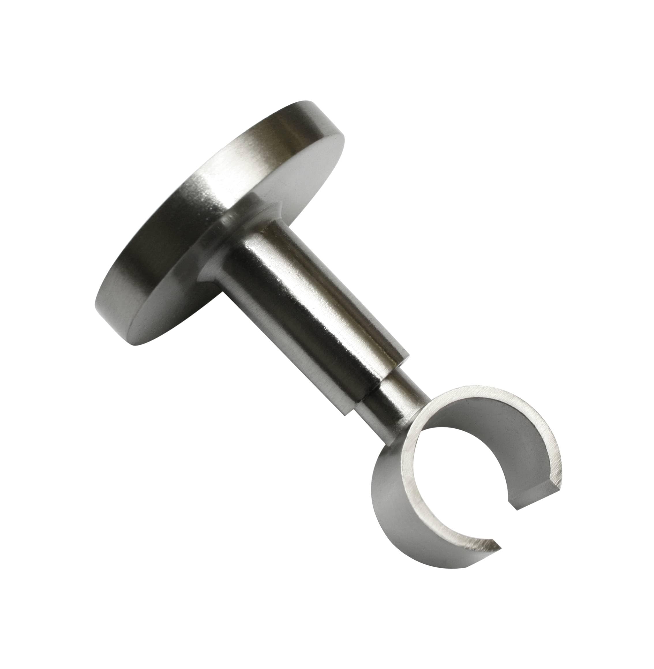 Ceiling Support for Diameter 20 mm Stainless Steel Look