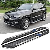 SNAILFLY Running Boards Side Steps Fit for 2011-2021 Jeep Grand Cherokee | Not for Grand Cherokee L; Aluminum Side Steps for Easy Entry; Clean Classic Look; Mounting Hardware Included
