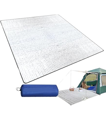 Tapis de Pique-Nique,Polymères en feuille d'aluminium pour camping