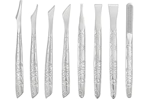 LYFJXX Leather Craft Knife, 1 Set of 8 PCS Leather Cutting Tool Leather Craft Skiving Sharp Handle Knife Leather craft Handwork DIY Tool