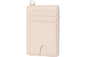 GEEAD Slim Minimalist Front Pocket RFID Blocking Card Holder Wallets for Men & Women