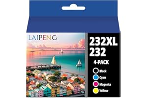 232XL T232XL Ink Cartridge Combo Pack Remanufactured for Epson 232XL 232 T232 Ink Cartridges for Expression Home XP-4200 XP-4
