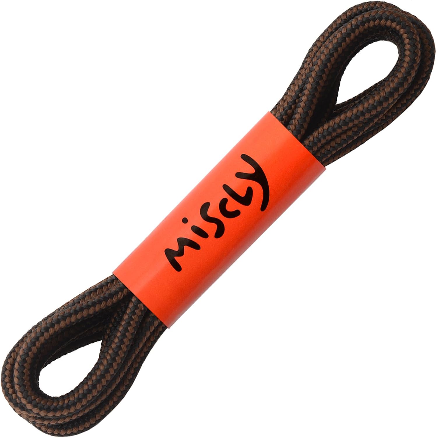 Miscly Round Boot Laces [1 Pair] Heavy Duty and Durable Shoelaces for Boots, Work Boots & Hiking Shoes: Shoes