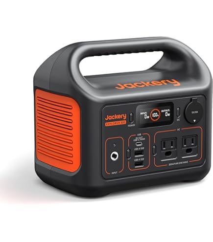 Amazon.com : Jackery Solar Generator 240, 240Wh Backup Lithium