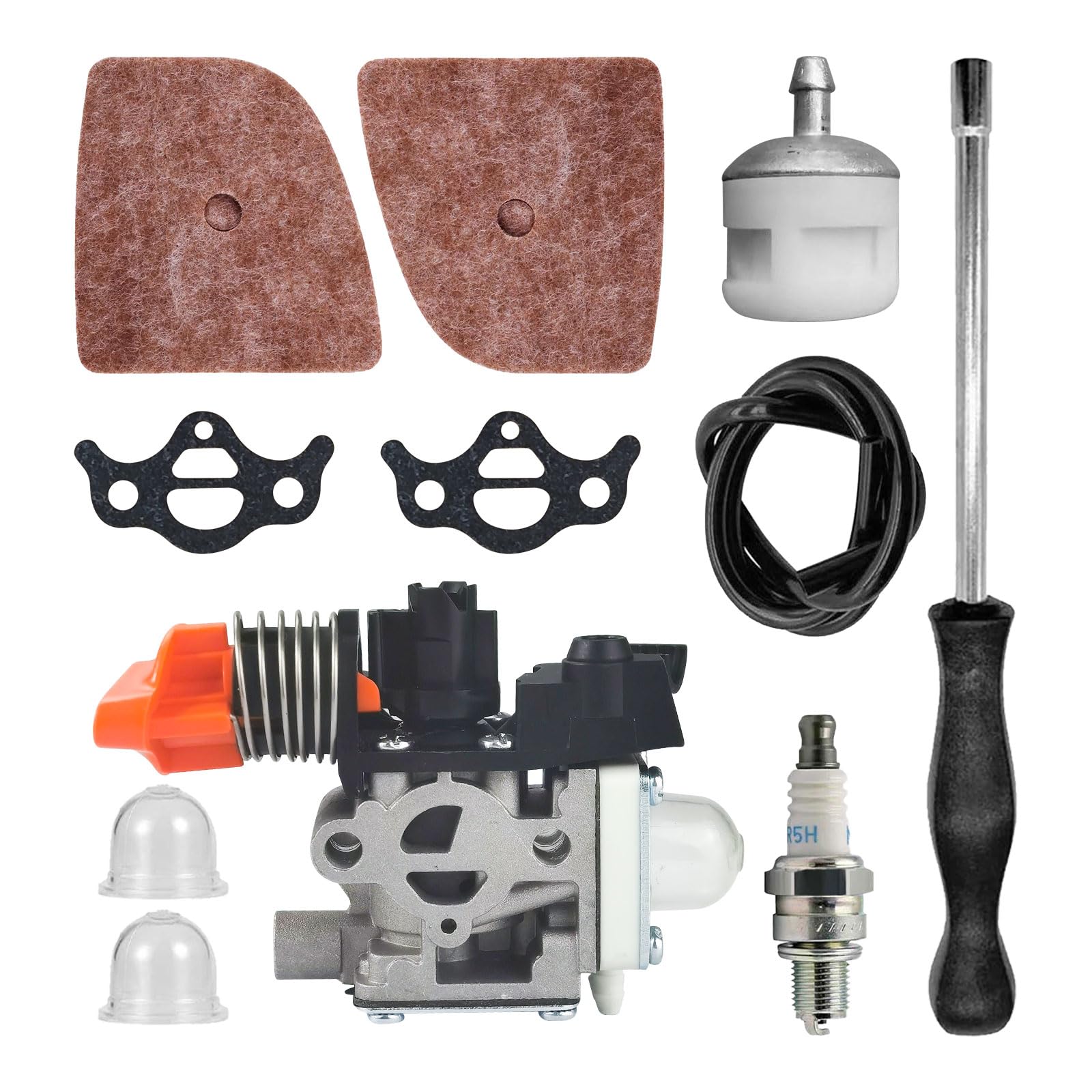 luolety FS94 Carburetor, 4149-120-0602 Carburetor Kit for Stihl FS94 RC-E Z, FS94 R-Z KM94 KM FS HL 94 94R Brushcutter Parts Carb, 41491200602