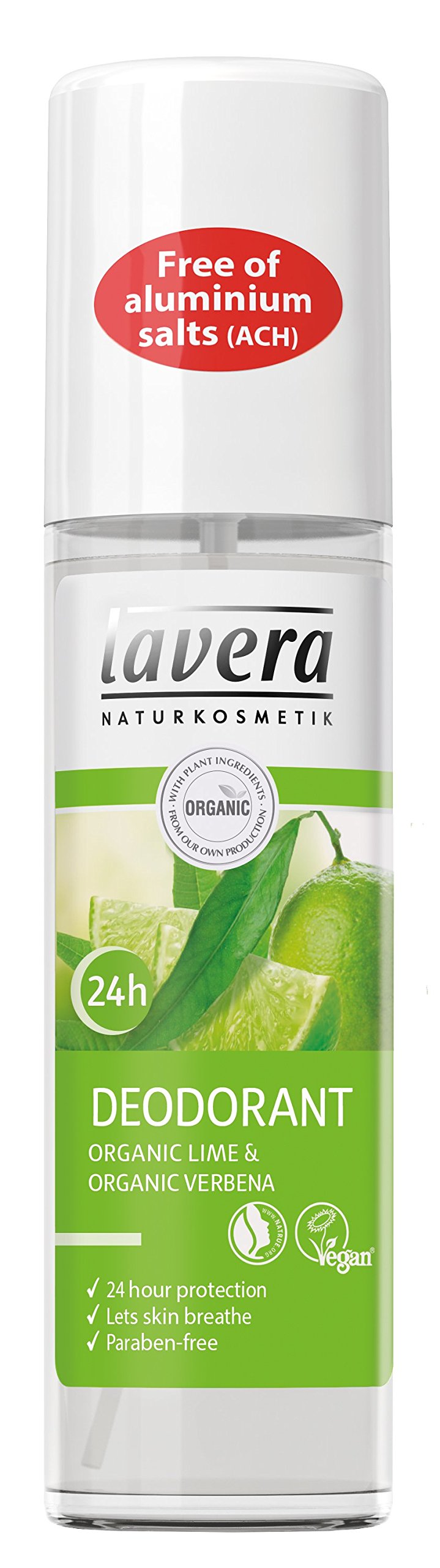 lavera Fresh Deodorant 24h ∙ Organic Vervain & Lime ∙ Vegan ✔ Organic Skin Care ✔ Natural & Innovative Cosmetics ✔ 75ml