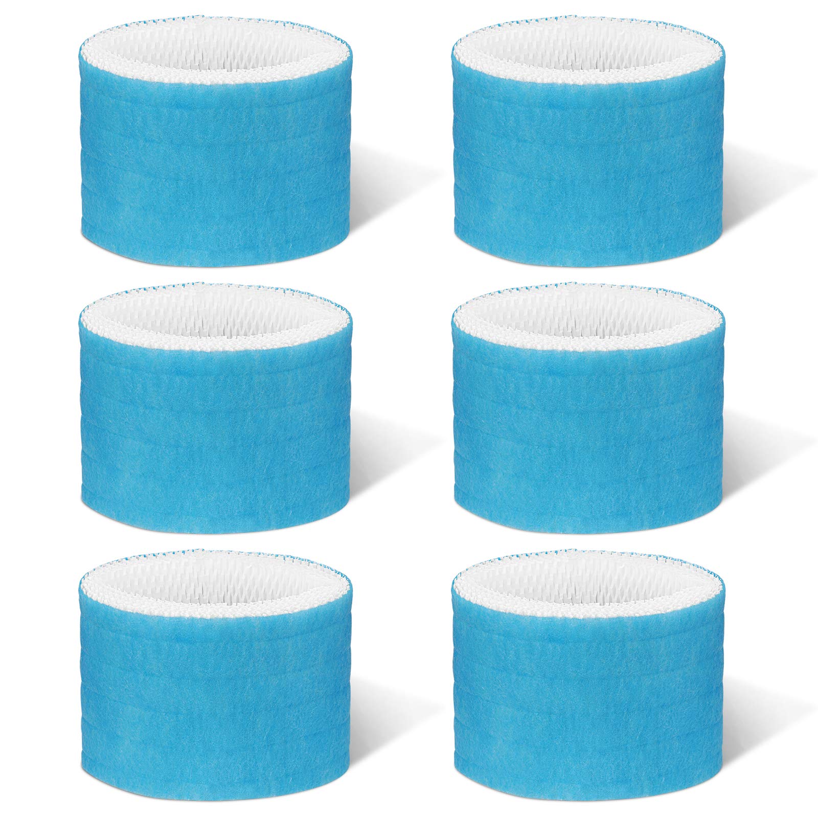 Cabiclean 6 Pack Humidifier Wicking Filters for Honeywell Replacement Filter A, HAC-504, HAC-504AW, HAC504V1, HCM350, HCM-350W, HCM-300T, HCM-315T, HCM-600, HCM-710, and Other Cool Mist Models