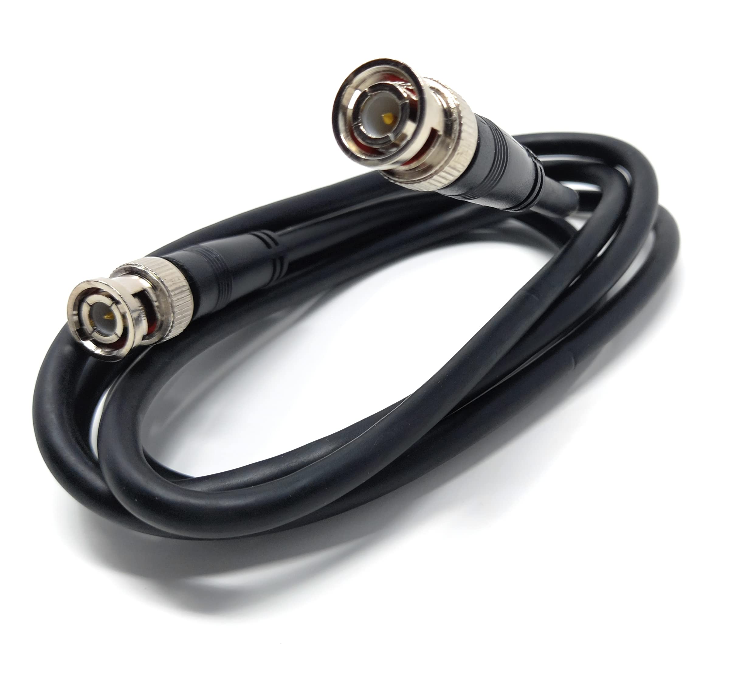 DRUT 1.5m, BNC to BNC Cable Lead, Coaxial RG59/RG59U 75ohm for CCTV Video Camera, Male to Male Plugs (5ft)