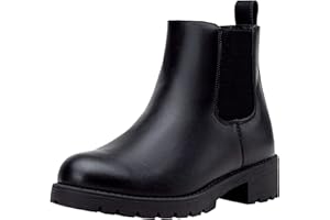 Vepose Women's 9607 Chelsea Ankle Boots Pull-On Booties for Women