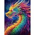 DPHERO DIY Dragon Diamond Painting Kit For Adults - 5D Round Full Drill Art, 12x16 Inch, For Beginners - View #5