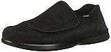 Propét Men's Cush N Foot Shoe, Black, 10.5 3E US