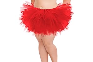 Fynnsure 5 Layers Plus Size Tutu Skirts for Women Extra Large Tulle Skirt 80s Adult Tutu Skirts Tutus Halloween Costumes