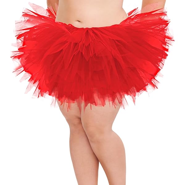 red tutu dress plus size Plus Size Red Halter A-Line Tulle Side Slit Prom Dress with Beads