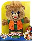 Teddy Ruxpin Hug 'N Sing Plush with Sound - Adventure Style Teddy