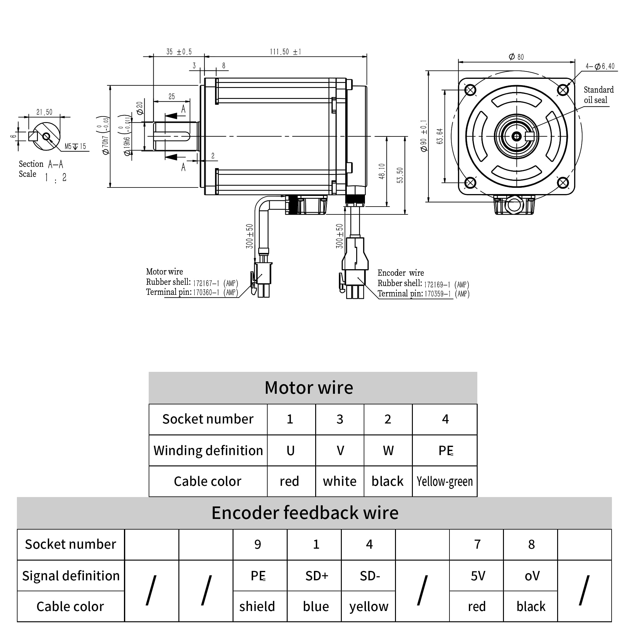 1KW AC Servo Motor Kit With Driver | 220V 6000rpm 9.5N.m For CNC Milling, Lathe & Robotics - View #12