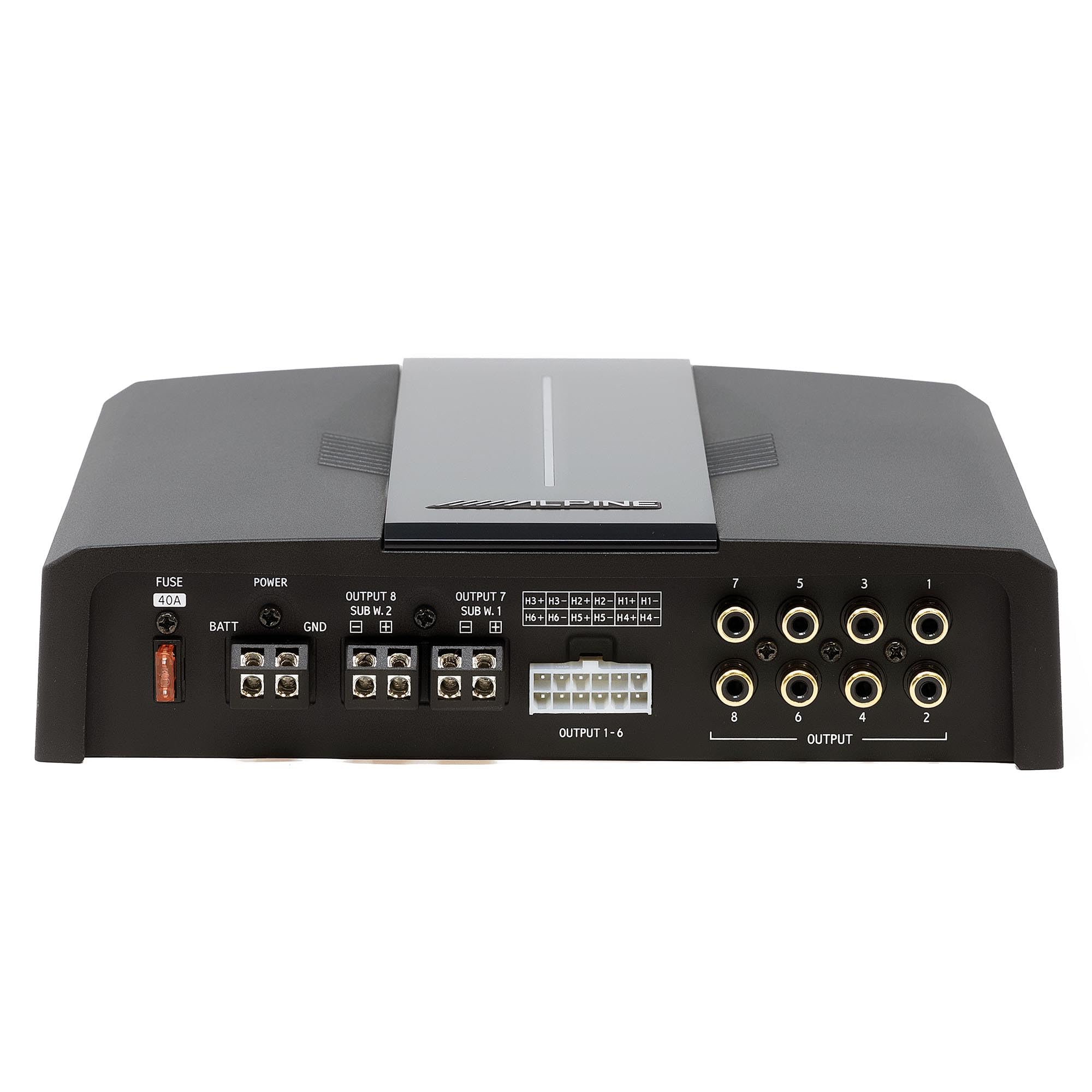 Alpine PXE-C80-88, Optim8 8-Channel Sound Processor & Amplifier w/ Sound Tuning