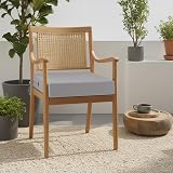 Outdoor Chair Cushions Set of 2, 45x45cm, Waterproof Grey view 7