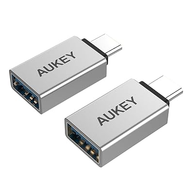 Aukey USB-C to USB-C ケーブル 1m USB-A変換アダプタ付 CB-A1