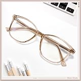 Madison Avenue Blue Light Blocking Glasses Coffee Brown 52x41mm 140mm view 6
