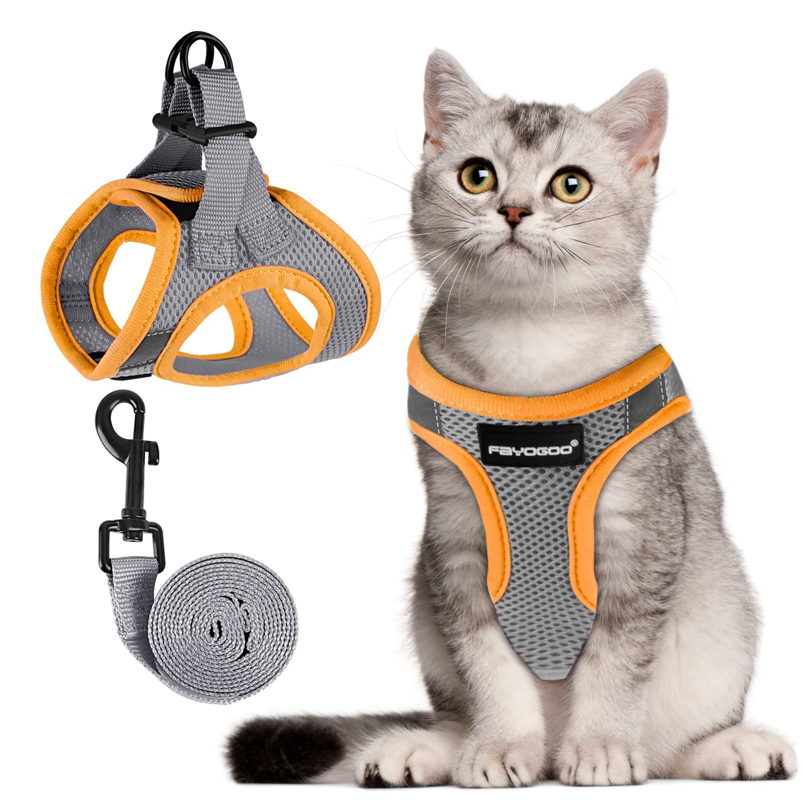 FAYOGOO Cat Harness and Leash Set