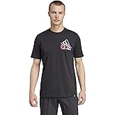 Adidas Mens Tennis City Lights Graphic T-Shirt