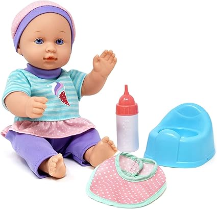 baby dolls drinking bottles