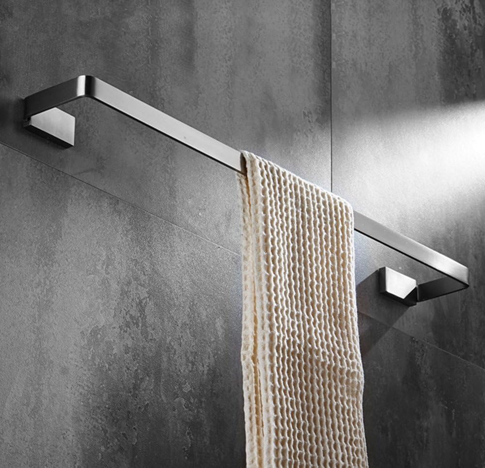 ELLO&ALLO Brushed Nickel Bathroom Hardware Set,Stainless Steel Towel Bar Wall Mounted Bath Accessories Set: Home & Kitchen
