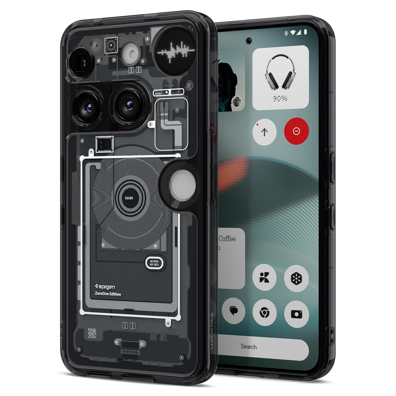 Spigen Ultra Hybrid Designed for Nothing Phone 3 Case (2025) [Anti-Yellowing] - Zero One