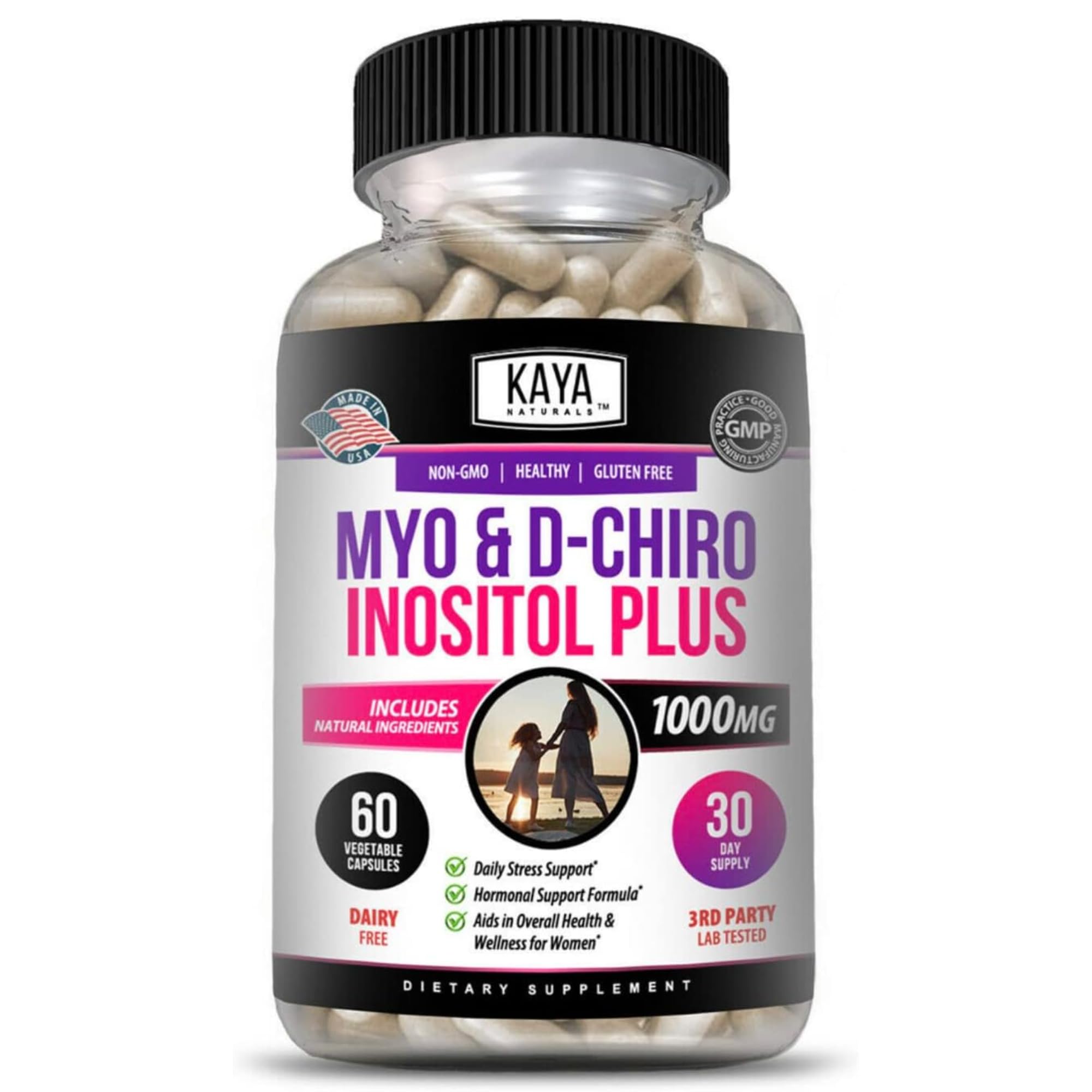 Myo and D-Chiro Inositol Plus 1000 mg