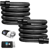 CPAP Hose Universal 2 Pack 5.9 Feet Flexible CPAP Tubing Hoses Supplies Compatible with CPAP, BiPAP and Most Machines