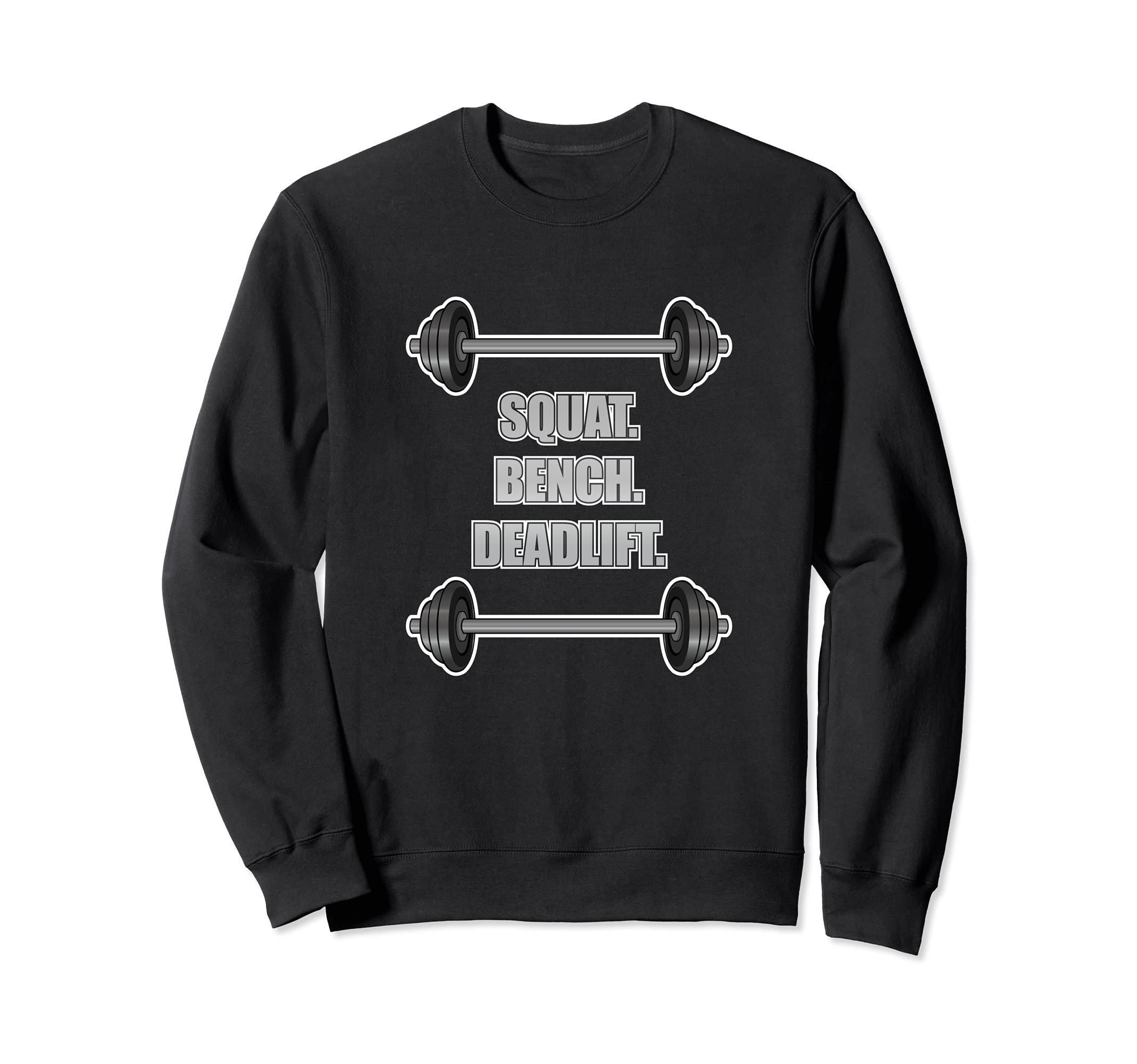 Powerlifting Weightlifting Barbell Squat Sweatshirt