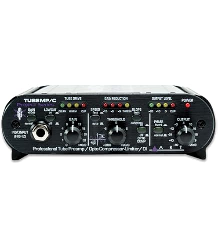 Amazon.com: ART Tube MP Project Series Microphone Preamp : Musical