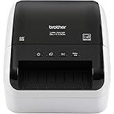 Brother QL-1100c Wide Format Label Printer, Shipping & Postage Labels 4” x 6”, Barcode & QR Code, High Speed, Direct Thermal Printing, Compact, uses DK Drop-in Label Rolls, USB Connectivity