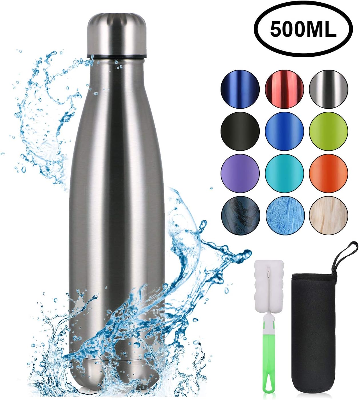 bottiglie d'acqua per gli yogas da palestra