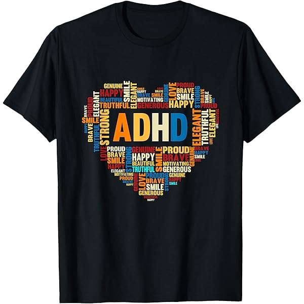 Amazon.com: ADHD T-Shirt : Clothing, Shoes & Jewelry