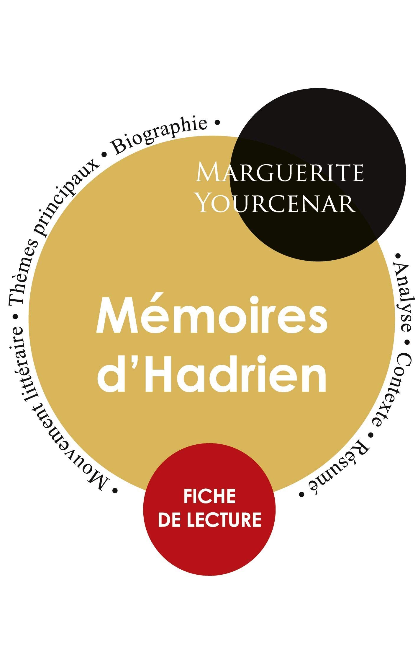 Amazon Fr Memoires D Hadrien Fiche De Lecture Yourcenar Marguerite Livres