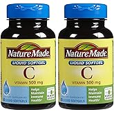 Nature Made Vitamin C 500 Mg Softgels, 60-Count - Pack of 2