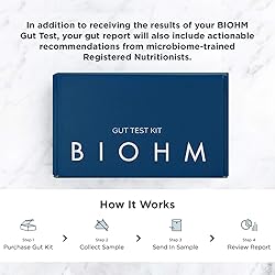 BIOHM Ultimate Gut Health Bundle, at-Home Gut Test
