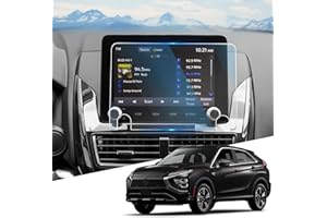 WEIPIN For 2022-2025 Eclipse Cross (SE/SEL/LE/Ralliart) Screen Protector 8 Inch Glossy Tempered Glass Touchscreen *1 Accessories 9H Hardness Glass - No More Scratch&Fingerprint