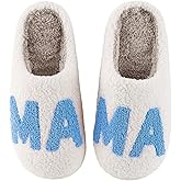 DATAROPE Heart Slippers Valentines Slippers For Women Men Indoor Fuzzy Warm Cotton Cozy Bedroom Slipper Ladies Preppy Slipper Valentines Day Gifts Womens