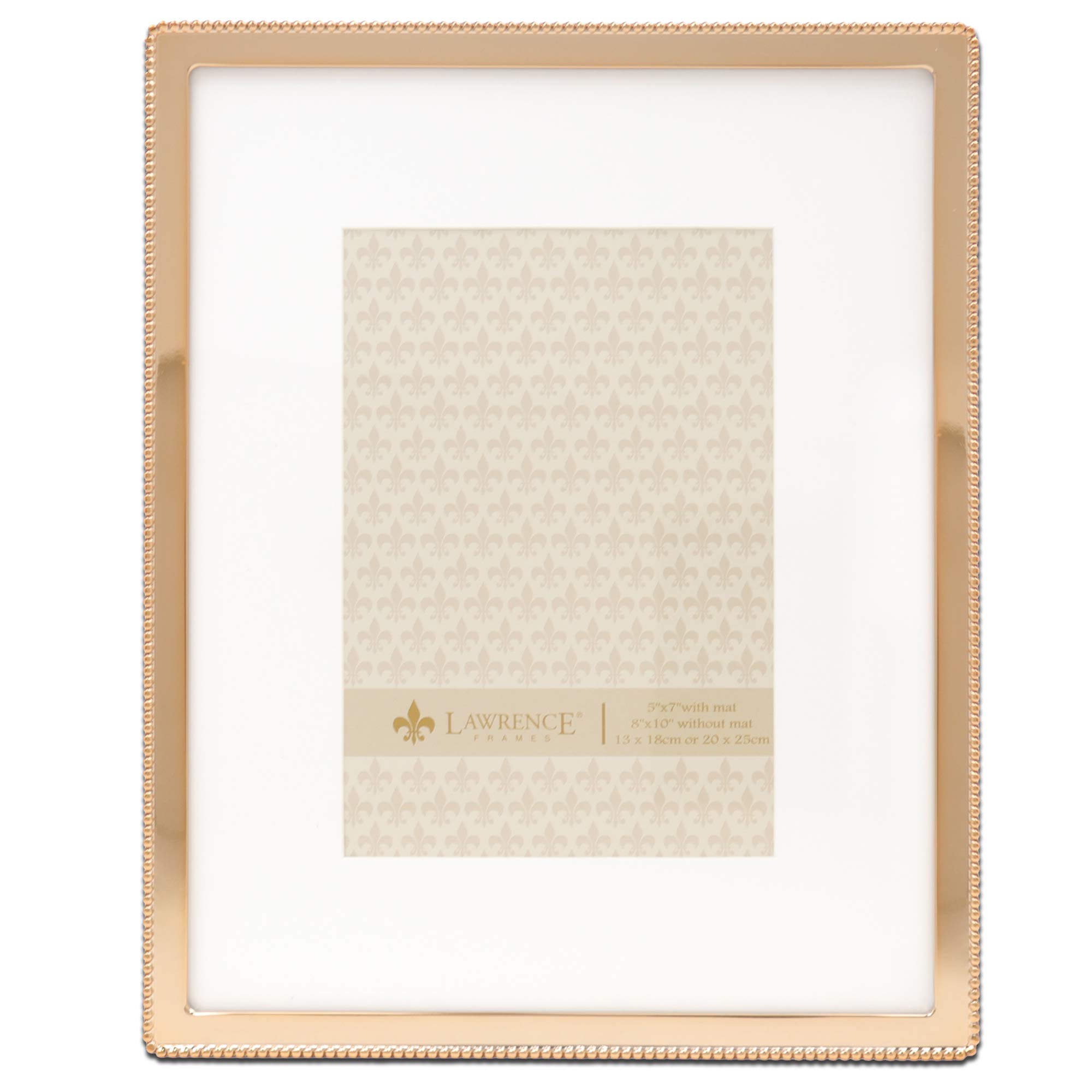 Lawrence Frames 714080 Home Picture Frame, 8x10, Gold
