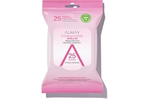 Almay Makeup Remover Cleansing Towelettes, Biodegradable Micellar Water Wipes for Sensitive Skin, Hypoallergenic, Cruelty Fre