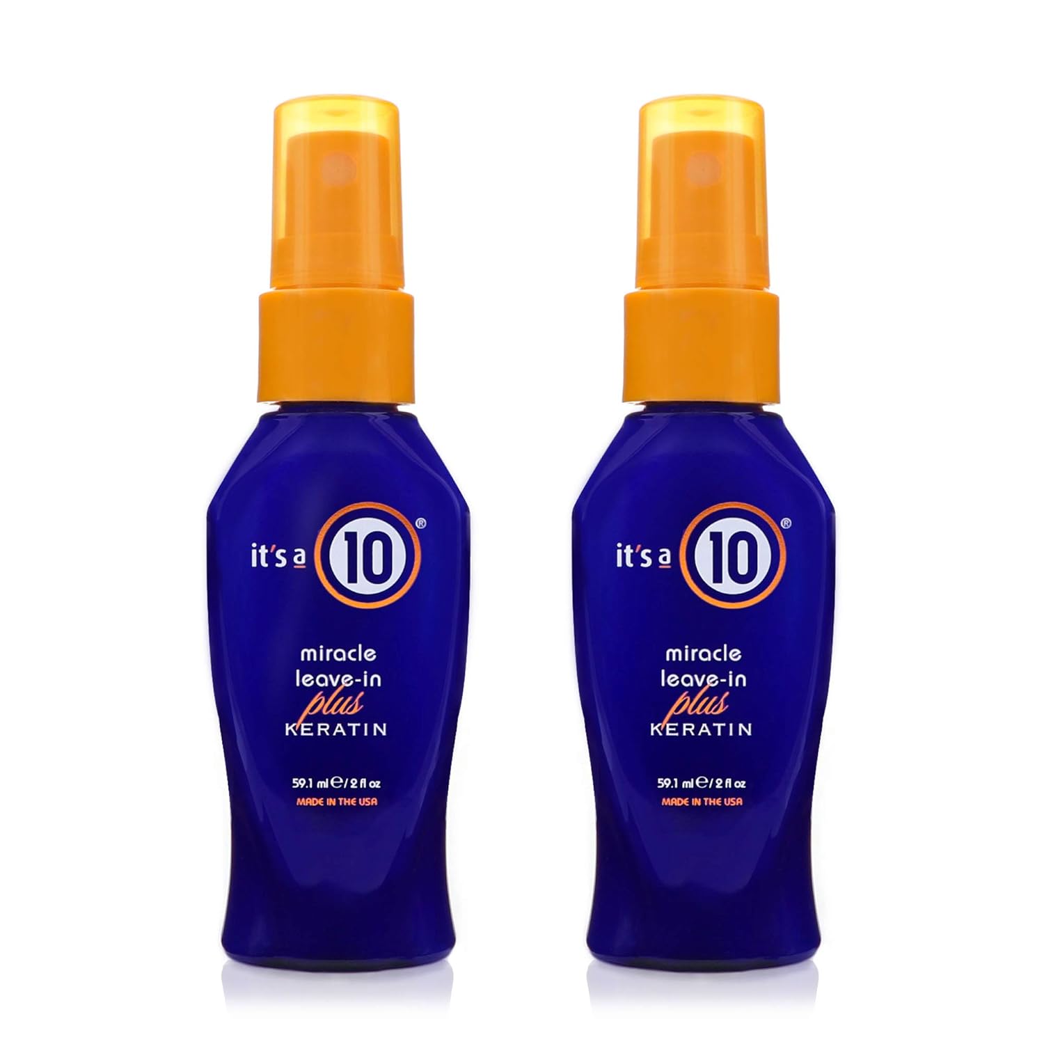 it's a 10 Haircare Miracle Leave-In plus Keratin Spray, 2 fl. oz. (Pack of 2)
