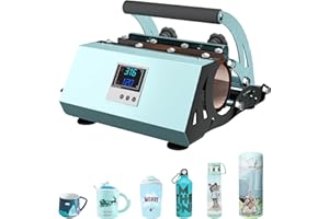 XDOVET Tumbler Heat Press Machine for 20oz-30oz Sublimation Blanks Tumblers Press, 11-16oz Mug Press, Coffee Mugs Cup Press Glass Water Bottle DIY Heat Transfer