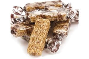 Joyva Sesame Crunch - Small Individually-Wrapped Crunchy Sesame Candy Bars with Honey - Bite-Size On-The-Go Sweet Snacks - Kosher, Parve, No Gluten or Dairy - Made in Brooklyn (2 lb)