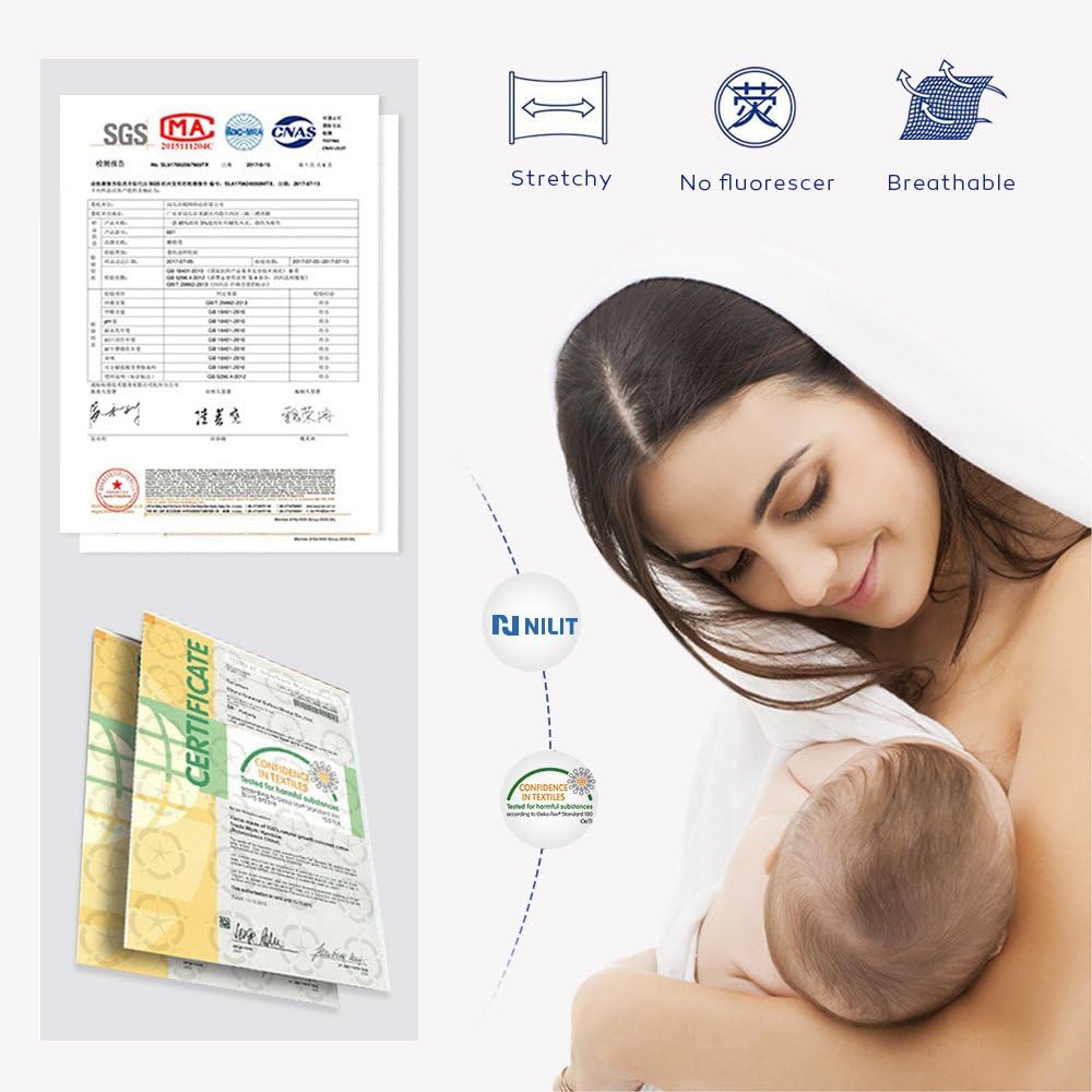 Exlura Women's Seamless Nursing Wirefree Maternity Bras for Breastfeeding Black at  Women’s Clothing store